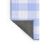 Tapis bleu / blanc en laine et polyester tissé à la machine Osner-115188233