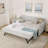 Mid-Century Button Tufted Daybed with Pull-Out Trundle-1890728308-1890728311