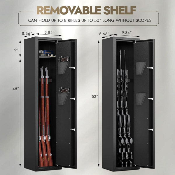 Kaer 2-3 Gun Safe Gun Safe For Rifle And Pistols Multi-function Gun ...