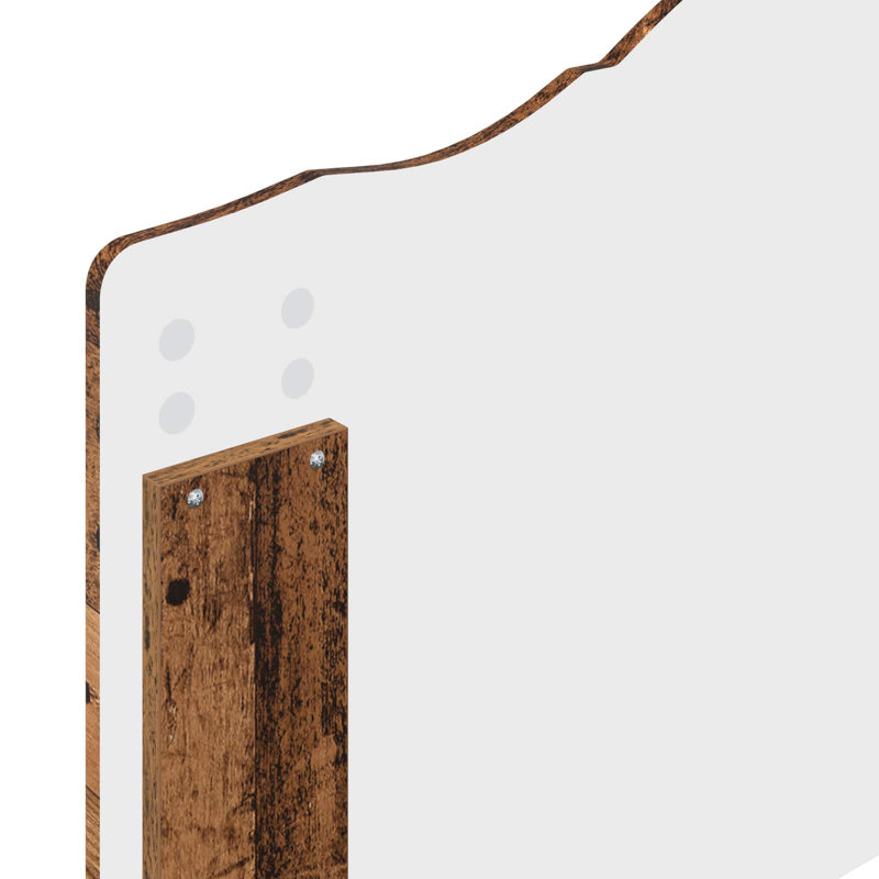 Solid Wood Bed Frame, Single (3'), Old Wood