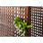 36" W X 72" H Square Grid Solid Wood Lattice With Stand