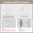 71" x 32" Irregular Cloud-Shaped Frameless LED Full Length Mirror, 3-Color Dimmable Backlit Mirror for Bedroom, Dressing Room, Entryway-452344137