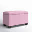 Banc de rangement rembourré en tissu Bacca-681899097