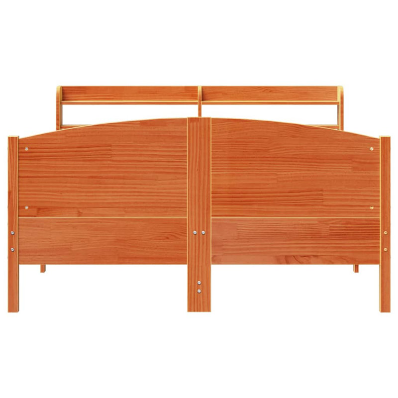 Storage Bed, Kingsize (5'), Wax Brown
