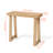 36 in Console Table, Modern Desk Behind the Couch, Wooden Rectangle Entrance Desk, Narrow Long Sofa Table Accent Stand, Ideal for Hallway, Bedroom, Living Room, Foyer, Easy Assembly, Burlywood-2100322699-2100322700