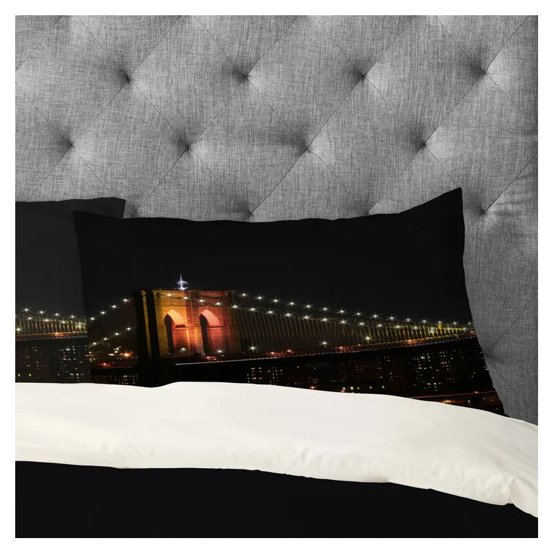 Leonidas Oxby Brooklyn Bridge 2 Pillowcase, King