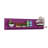 Modern Purple Wall Shelf, 47.2 x 9.8 x 7.9 inches | 100% Melamine Coated Particle Board, Thickness: 0.6 inches | Stylish Solid Color Design, Perfect for Home, Office, or Creative Spaces, Durable and Eye-Catching-641155421