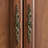 American-style Retro Solid Wood Carved Wardrobe