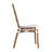 Clymer Stacking All-Weather Commercial Paris Chair with Metal Frames-471913604
