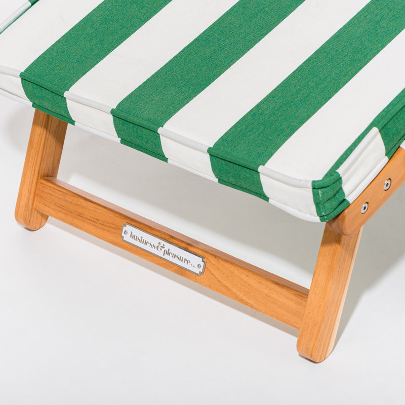 Sling Chair, Crew Canyon Green Stripe