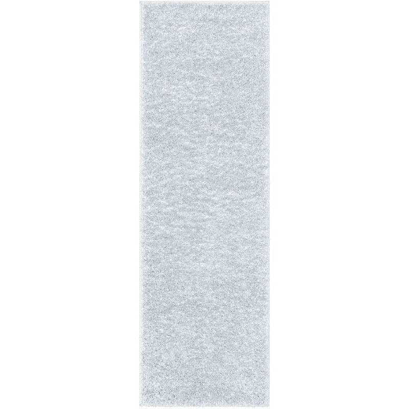 Tapis argenté jiang, Tapis de couloir 2 pi 3 po x 16 pi