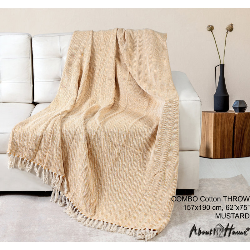 Klowey Throw, Mustard