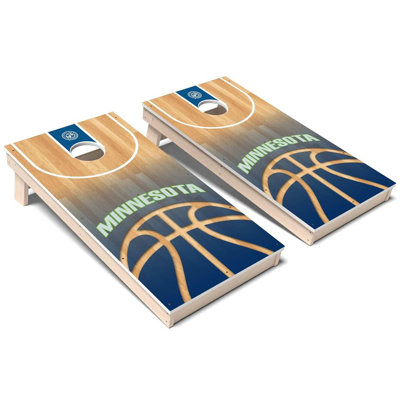 Minneapolis Basketball All-Weather Composite Cornhole Board Set
