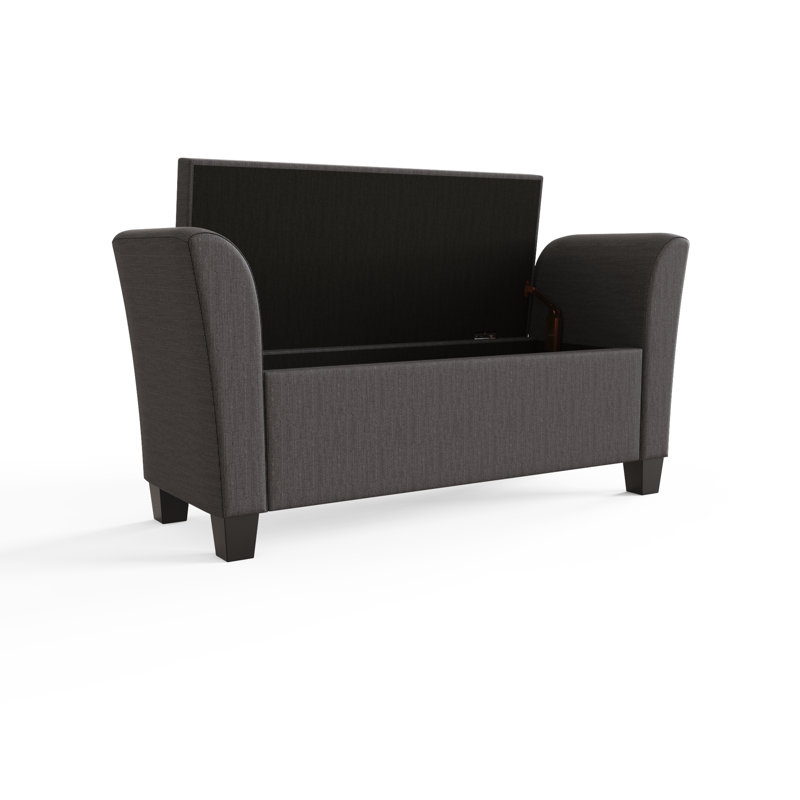 Ashley Storage Bench, Charcoal Grey