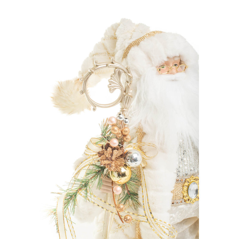 Père Noël nordique ivoire