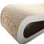 Tapis ondulé en carton ondulé pour chat, qui encourage et garde les chats