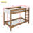 Upholstered Twin Bunk Bed With Boucle Headboard & Guardrail