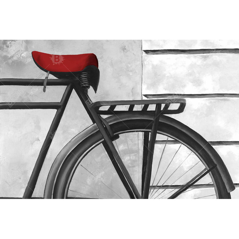 "Vélo arrière" sur toile
