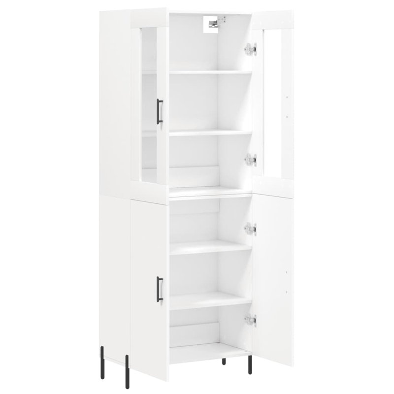 Miktat Display Cabinet, White
