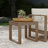 Cove Solid Eucalyptus Wood Outdoor Side Table