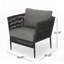 Fauteuil club d'extérieur