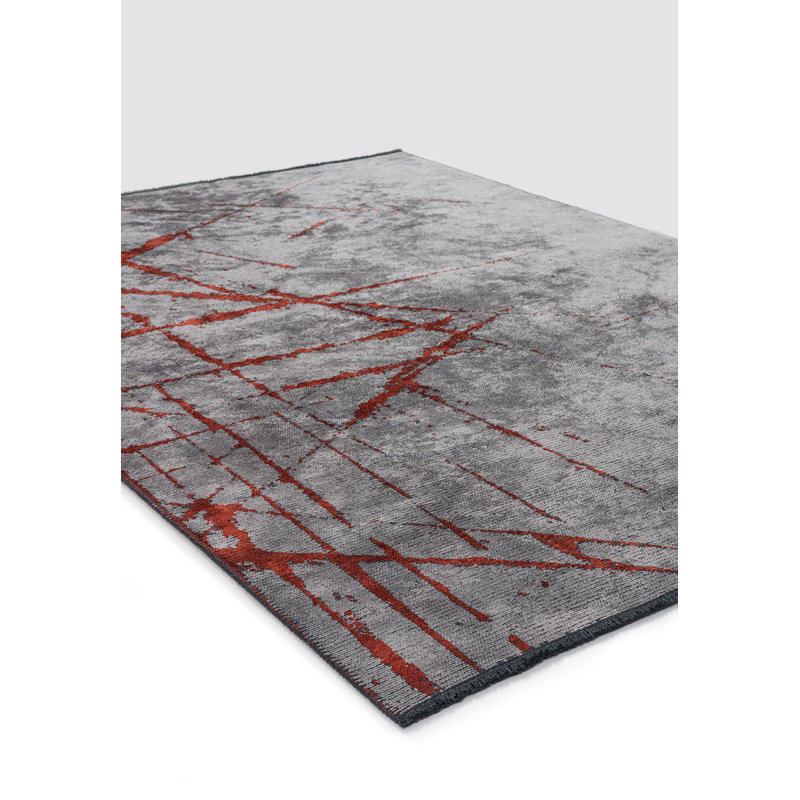 Rapture Abstract Area Rug, Square 9'