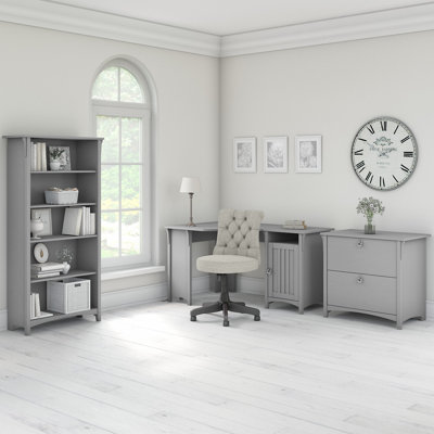 Khadesha 3 Piece Writing Desk Office Set