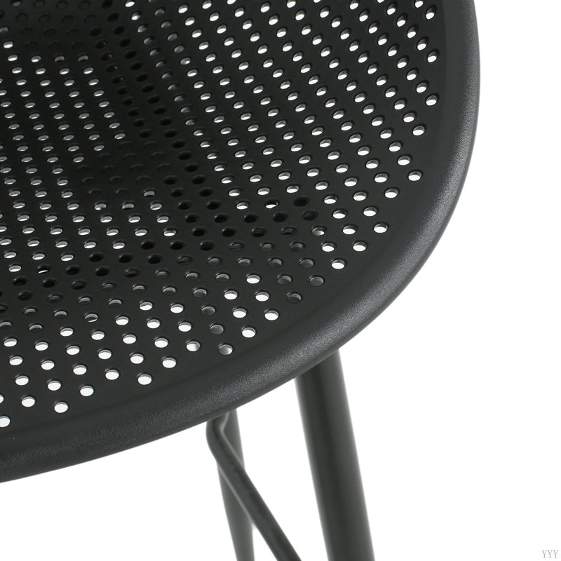 Tabouret de bar Gable (ensemble de 2), Noir