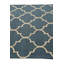 Tapis bleu Otto