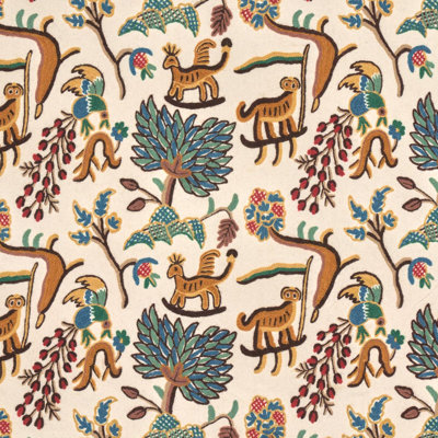 Colonial Crewel Fabric