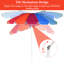 Parasol de plage inclinable avec parasol d'extérieur 8 pi Kwok