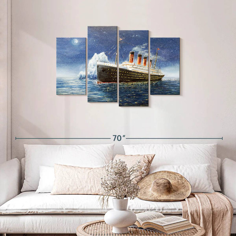 Titanic, H 27 po x l 43 po