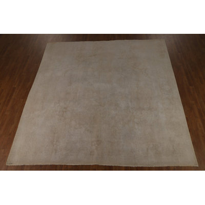 Square Wool Traditional Area Rug 10x10