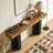Narrow Sofa Console Entryway Table with Sturdy Legs