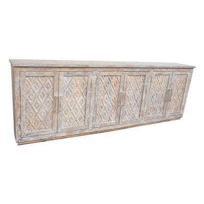 Revena 100'' Solid Wood Sideboard