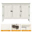 Buffet 3 portes avec tablettes réglables