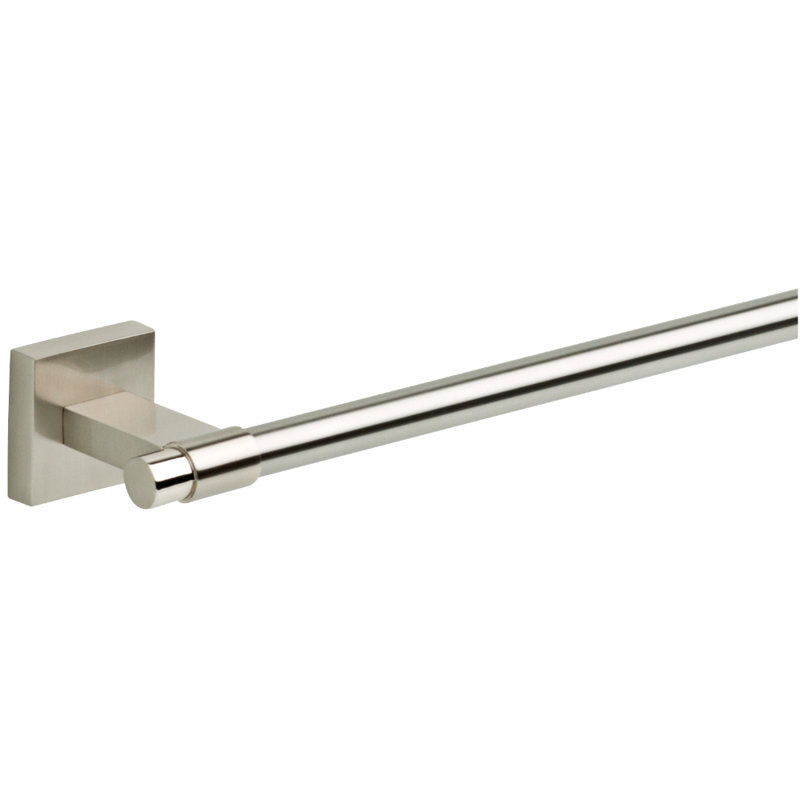 Porte-serviettes mural 24 po Maxté, Nickel brossé