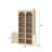 Display Cabinet With Adjustable Shelves & 3-Color LED Lighting-701390095