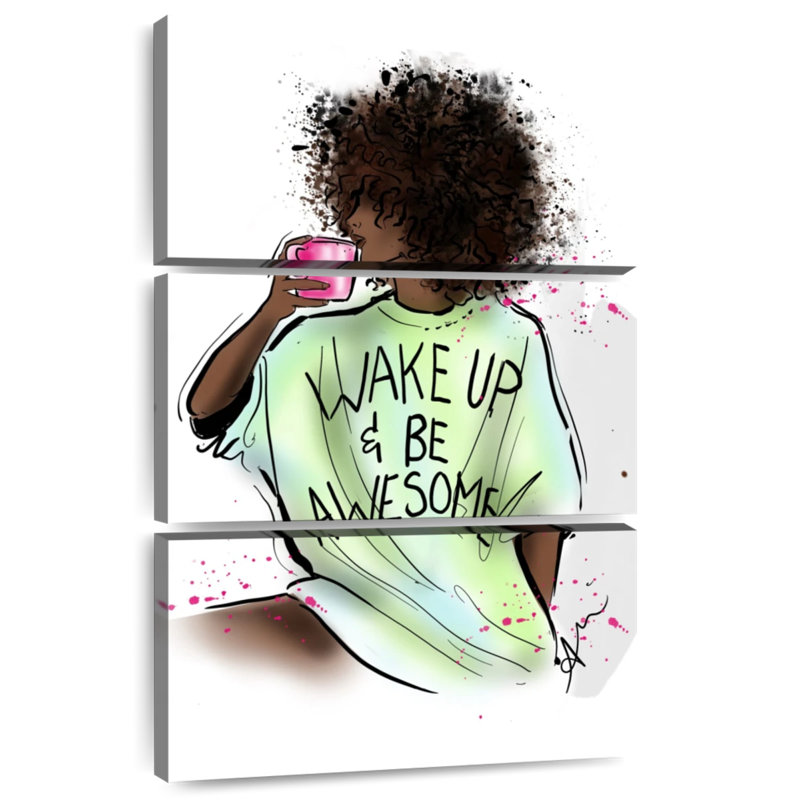 Leisha Wake Up Girl, H 32 po x l 20 po