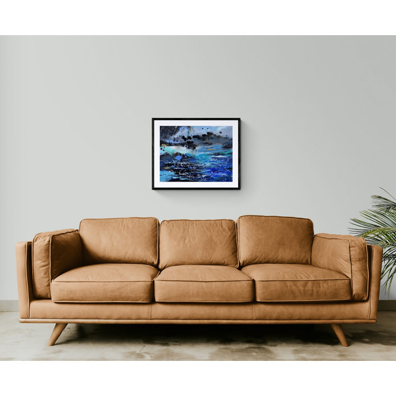 Neptune's Pleasure Print by Pol Ledent, Black Framed Paper, 25.25" H x 31.25" W