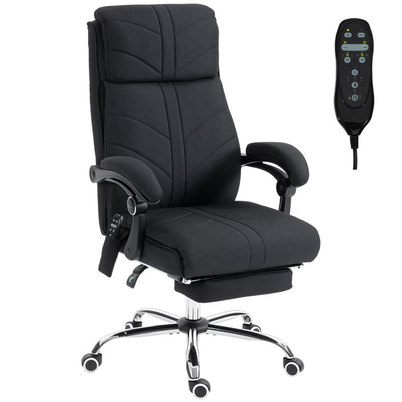 Polyester Executive Chair, Black