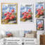 Art sur toile Glass pivoines et pics estivaux III-2003437783-2003437609-2003437610