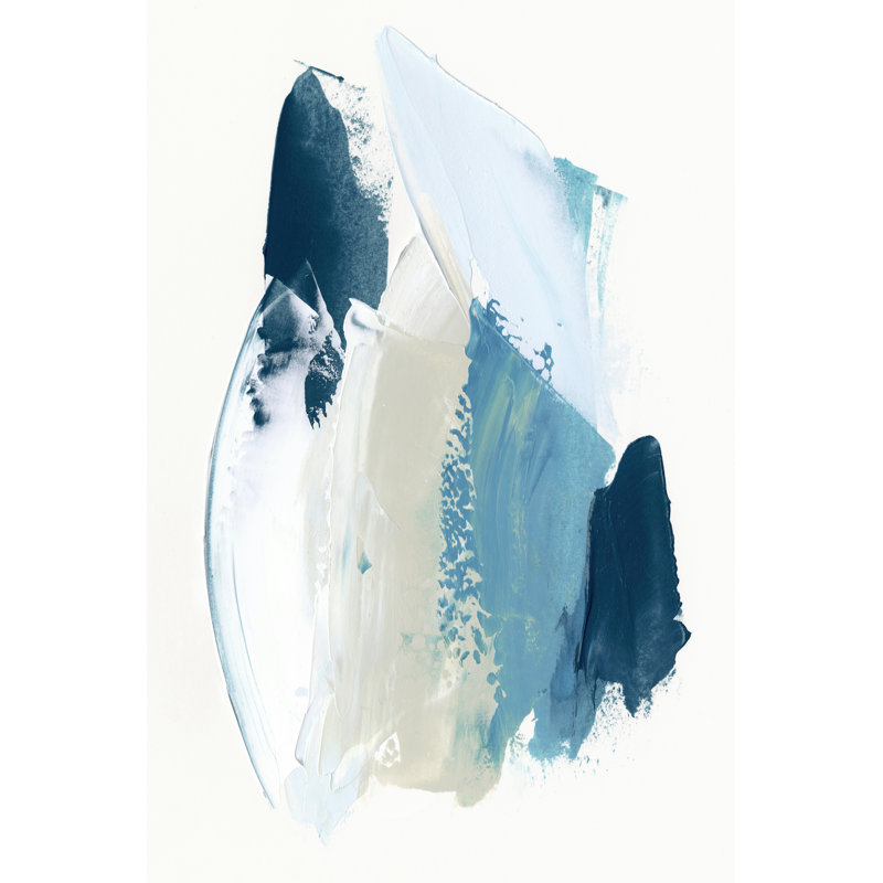 Cobalt Crush I by Victoria Borges - Wrapped Canvas Art Prints, 46cm H x 30cm W
