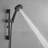 10-Inch Shower System, Slide Bar Shower Faucets Sets Complete Round Shower Heads and 5-Spray Handheld Combo, Wall Mounted Matte Black Shower Faucet