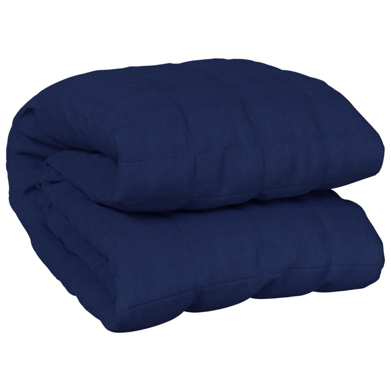 Harshaw Weighted Throw Blanket, Blue, W135 x L200cm