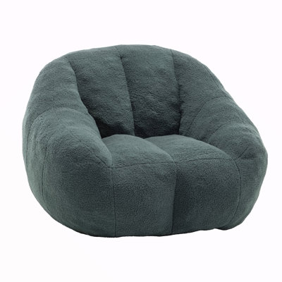 Comfy Cozy Bean Bag Chair With Memory Foam, Tufted Soft Filling, Ideal For Dorms, Apartments, And Living Rooms by Mercer41