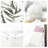 Sit-up Back Comfort Velvet Headboard Wedge Reading Pillow Triangular Backrest Back Support Compression-100500648-56420210