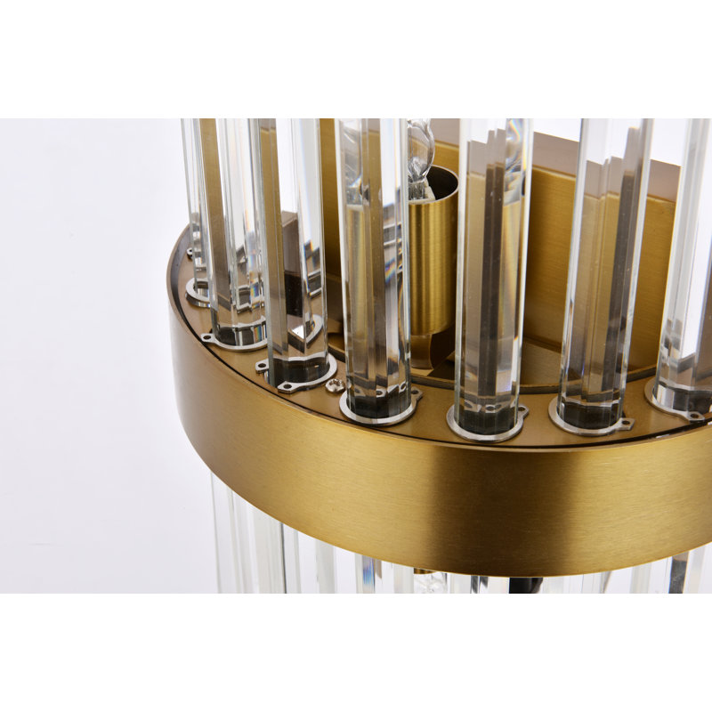 Dalton Flush Mounted Sconce, Gold