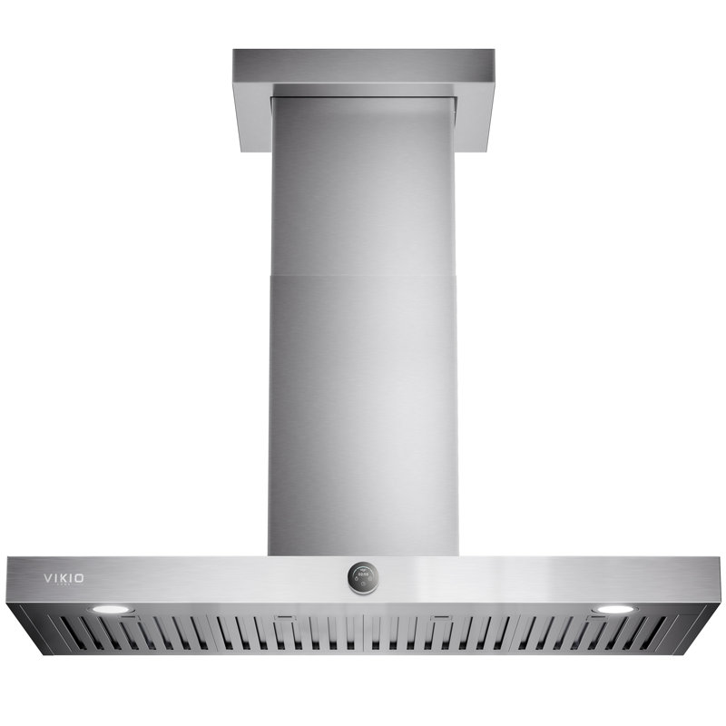 42"  600 CFM Wall Mount Convertible Range Hood in Stainless Steel with 3-Speed Fan, All-in-One Control Knob, 30-Minute Delay Shut-Off