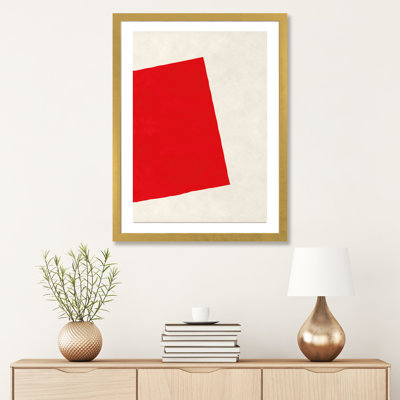 " Red Square (After Albers) "